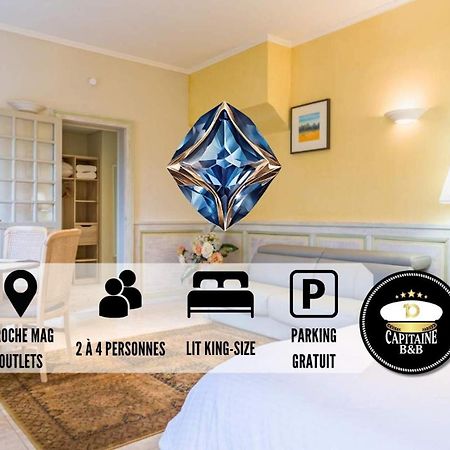 Le Saphir - Confort - Proche Mag Outlet Troyes - Parking Gratuit Pont-Sainte-Marie Exterior foto